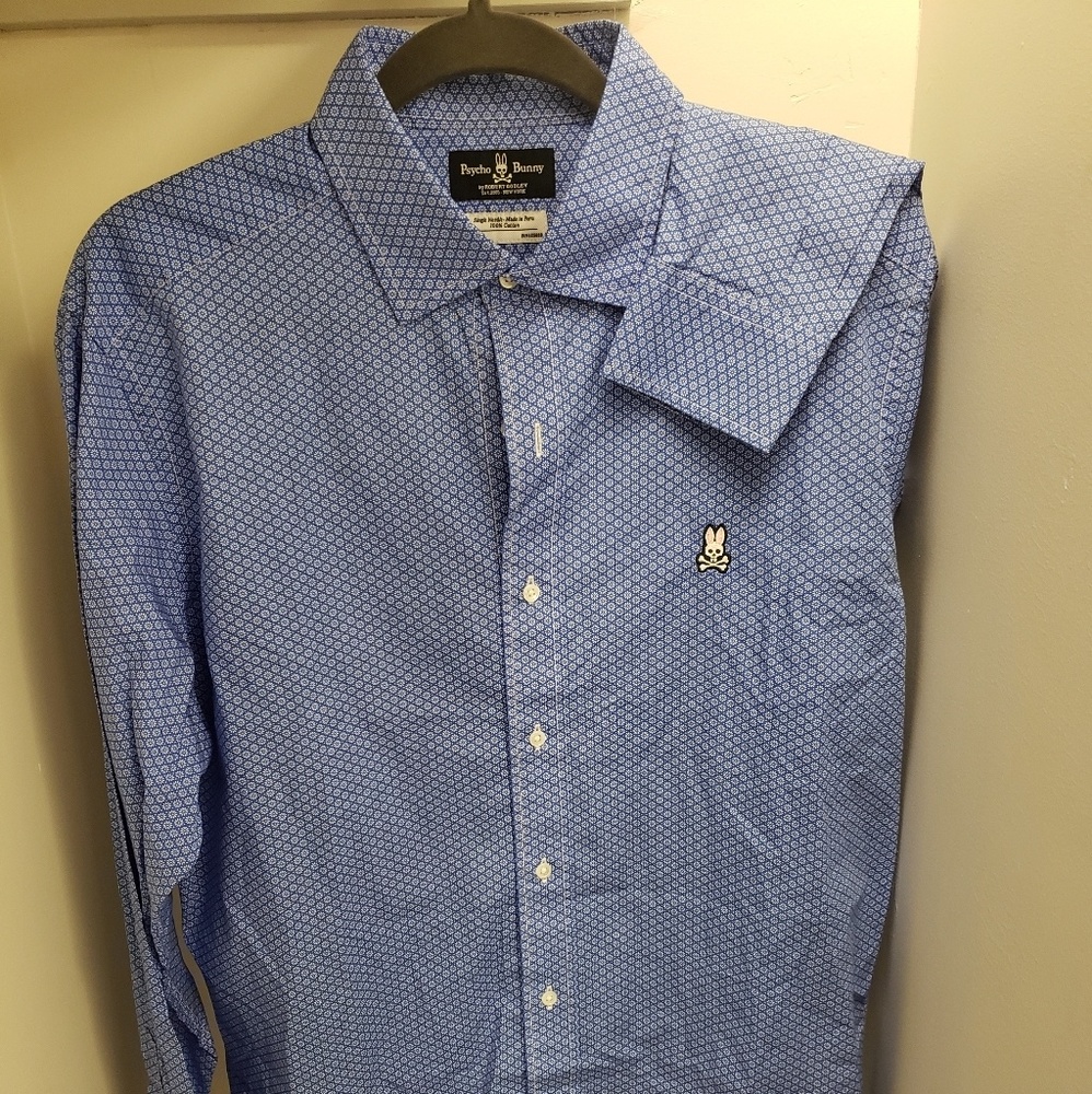 Psycho Bunny button down shit